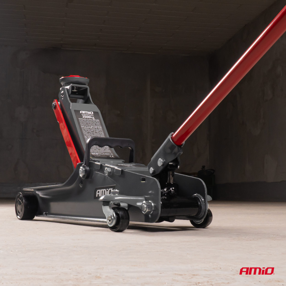 Hydraulisk lyft med låg profil 2500 kg CE AMIO-02501