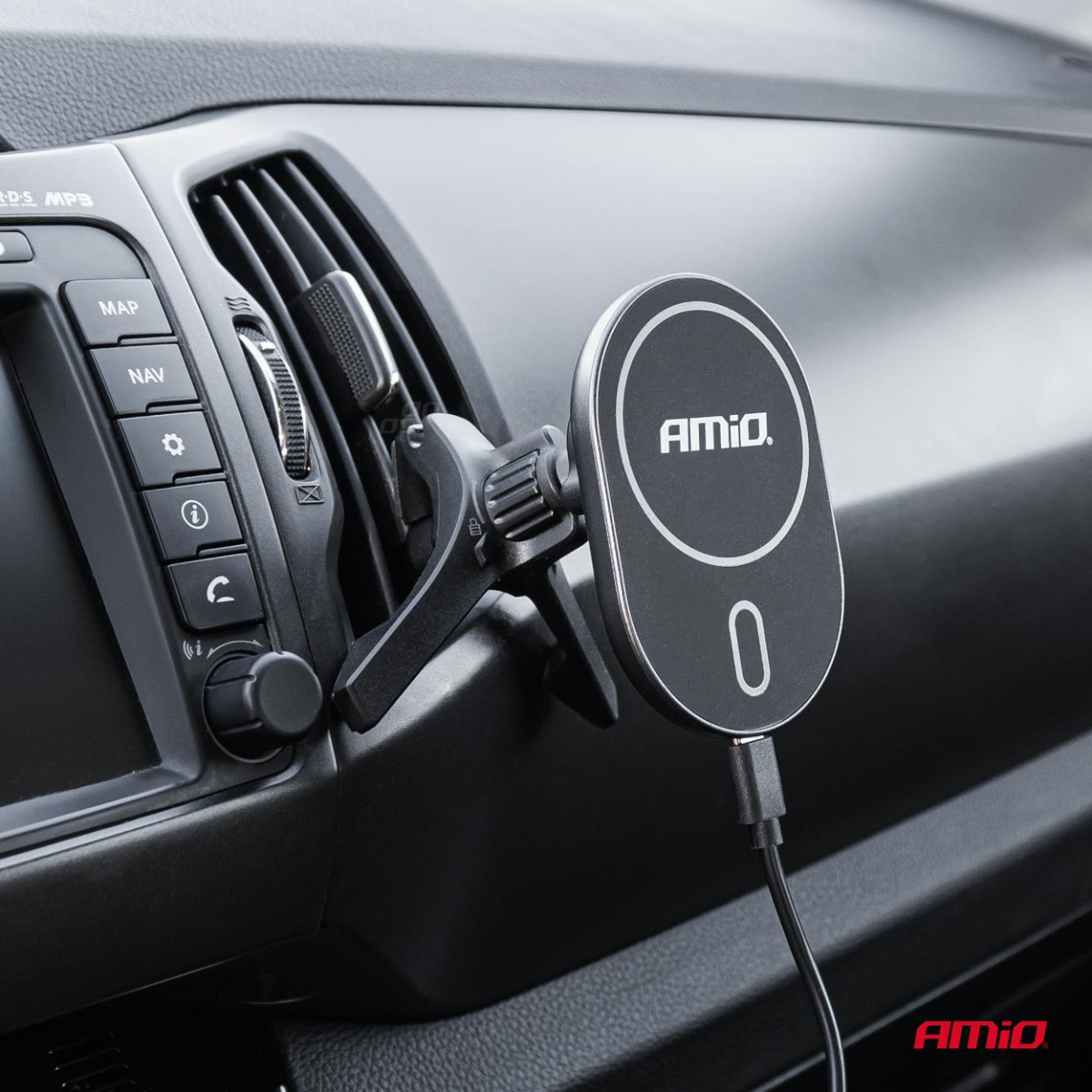 Magnetisk telefonhållare My Mag 15W AMIO-03770