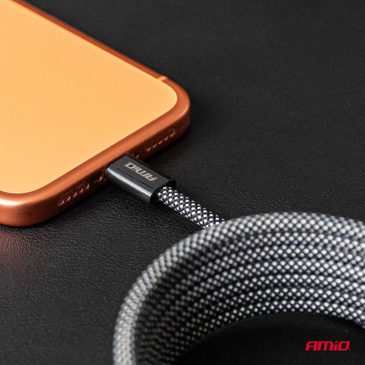 Magnetisk USB-C – USB-C-kabel 60W 100 cm AMIO-04840