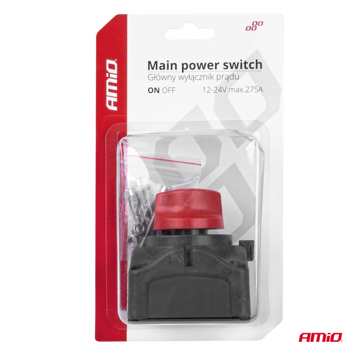 Huvudströmbrytare 275A AMIO-03028