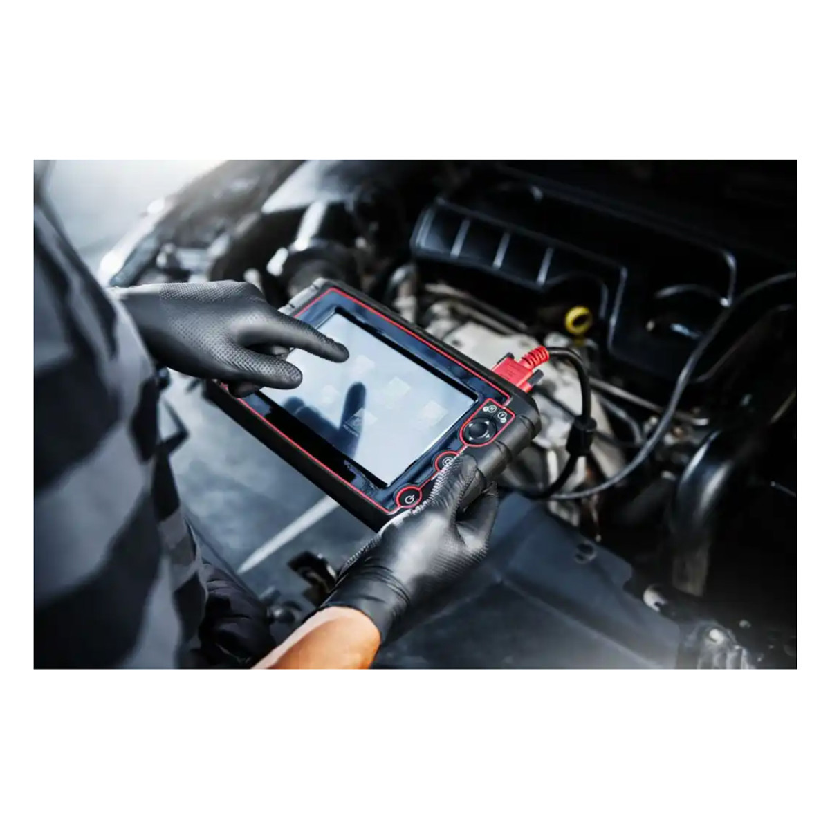 Nitrilhandskar Mercator GoGrip ONE-BY-ONE, svarta, XXL, 100 st.