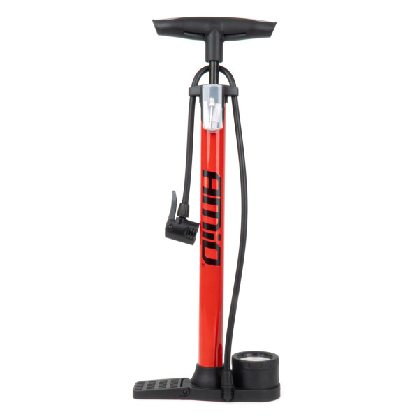 Handpump i metall med tryckmätare MINI PU08 AMIO-04343