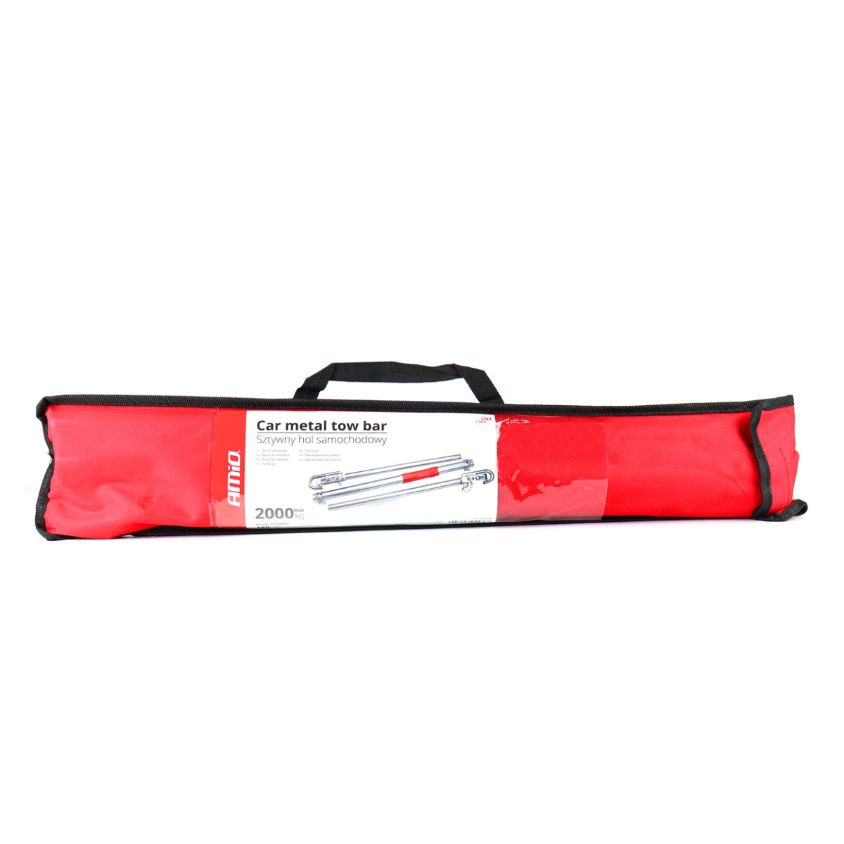 Styv dragkrok 2000kg 180cm AMIO-02476