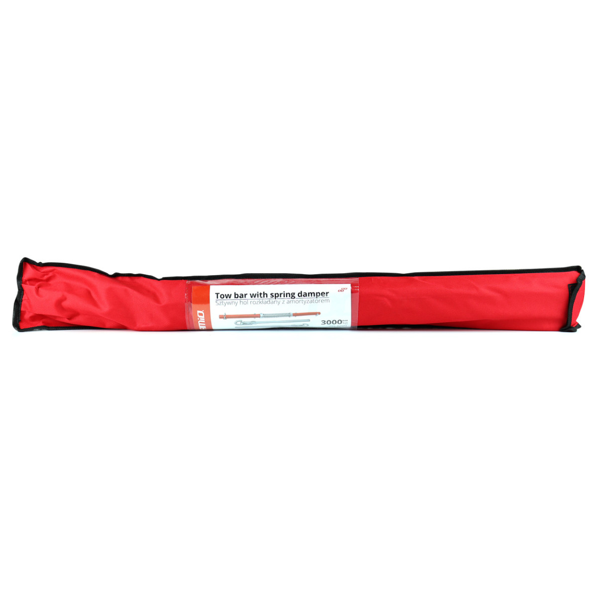 Stel dragkrok 3T 205 cm med fjädring AMIO-02477