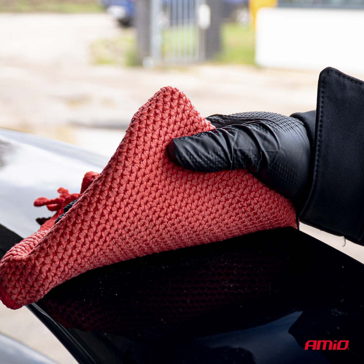 Mikrofiberhandduk 30 × 30 cm, AMIO-04727