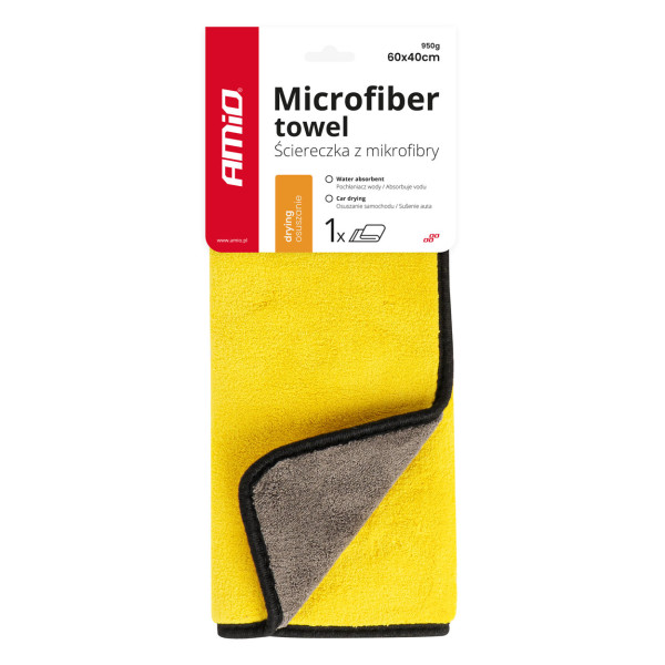 Mikrofiberhandduk 40x60 cm, 950 gsm AMIO-03756