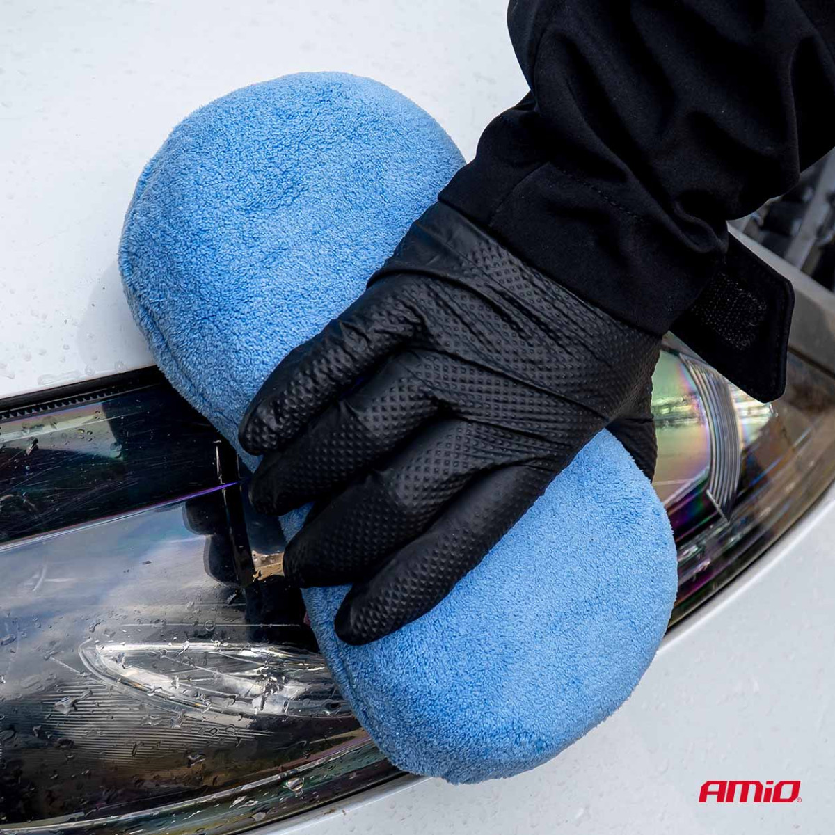 Mikrofibersvamp 22x12x5,5cm AMIO-04725