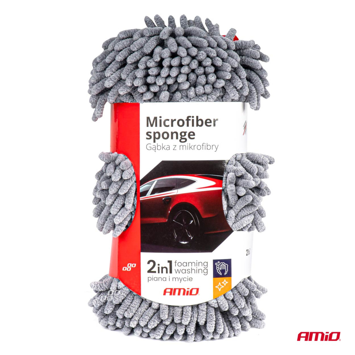 Mikrofibersvamp Cwash-08, 27x14x6 cm