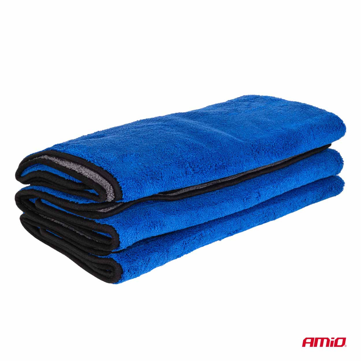 Mikrofiberhanddukset 3 st. 800 GSM, 60×90 cm, AMIO-04487