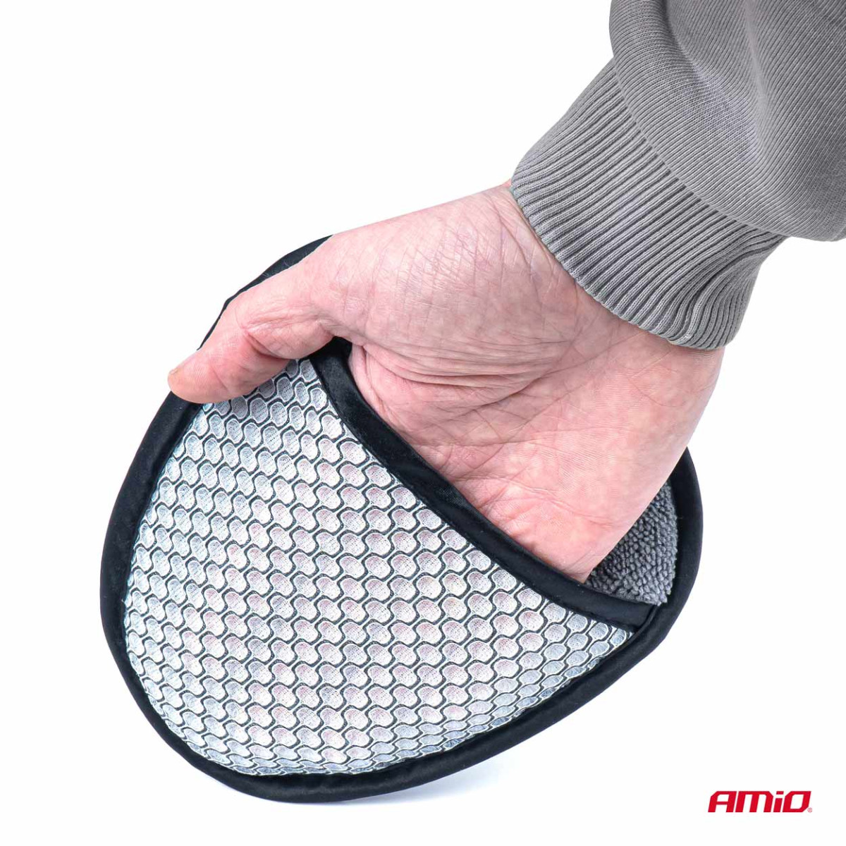 Mikrofibersvamp för fälgar, 20x16x2 cm AMiO-03843