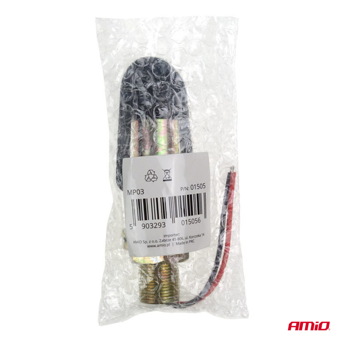 Monteringsfäste för varningslampa "I" typ 24 mm MP03 AMIO-01505