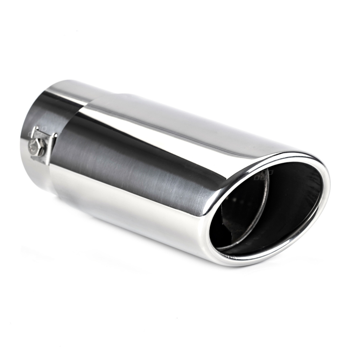 Ljuddämparmunstycke 37-54 mm, rostfritt stål, förkromad, AMIO-02349