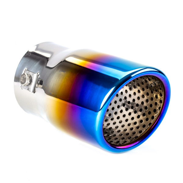 Ljuddämparmunstycke 43–62 mm, rostfritt stål, polerad metalleffekt, AMIO-02197