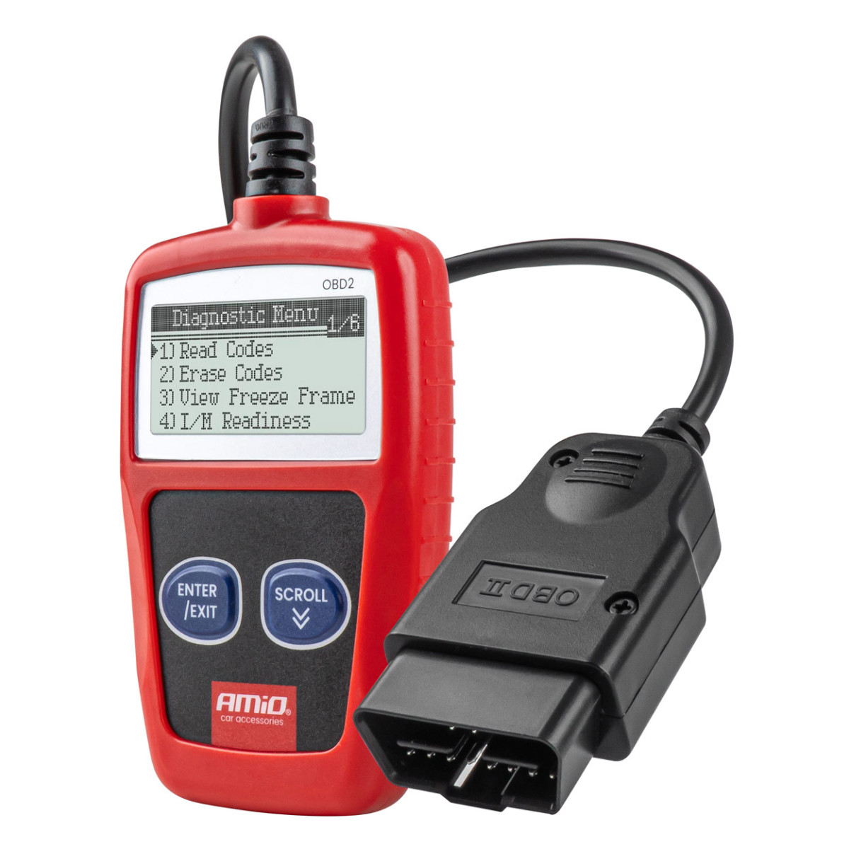 OBD2-diagnosskanner AMIO-04729, 110,3×69,5×20,2 mm