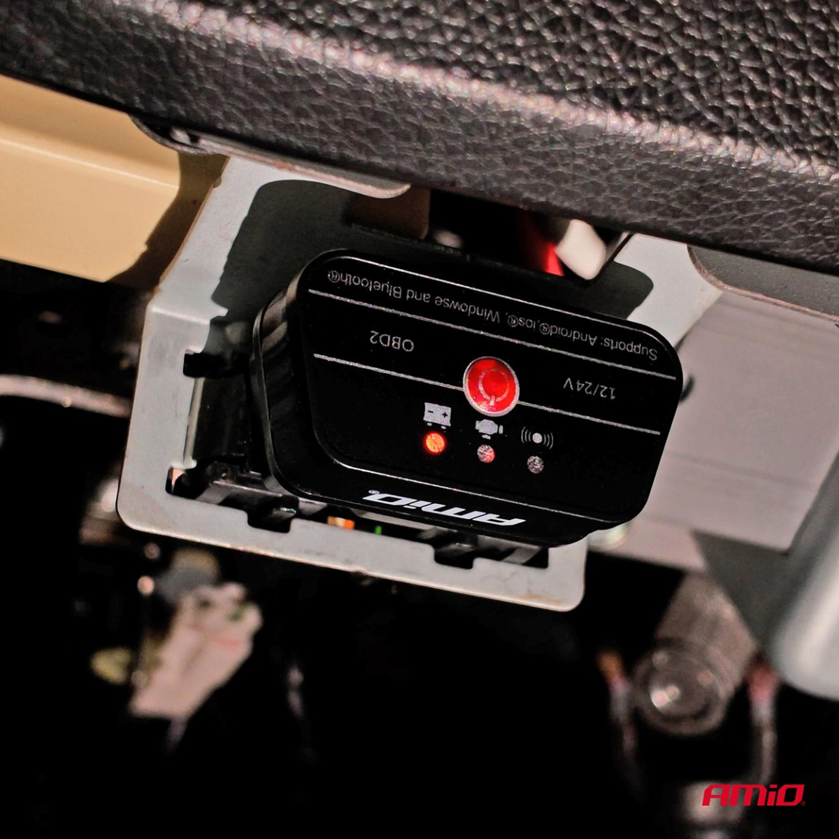 OBD2 BT PIC25K80 DC24K Diagnostisk Skanner AMIO-04731