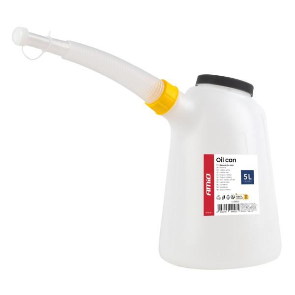 Oljepåfyllningsbehållare, 5 l, AMIO-04923