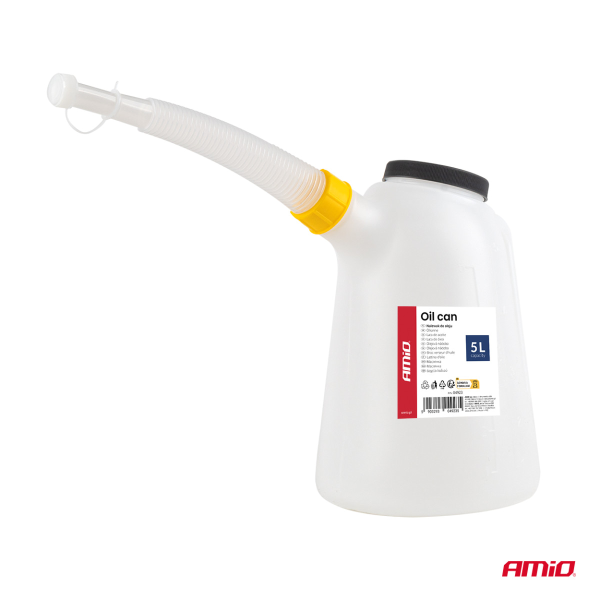 Oljepåfyllningsbehållare, 5 l, AMIO-04923
