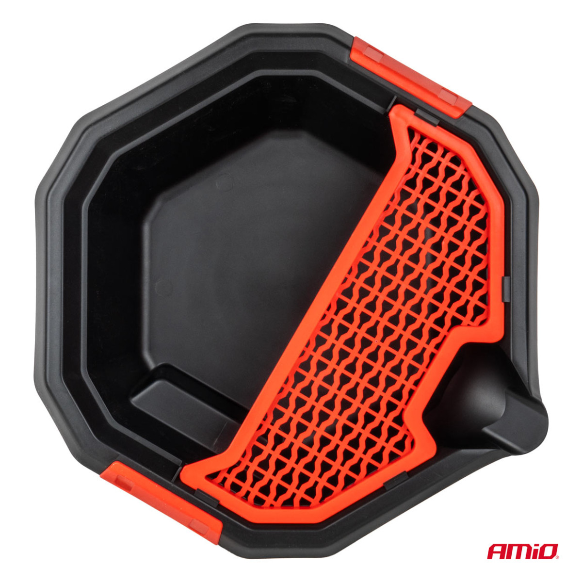 Oljeuppsamlingsbehållare med hjul AMIO-04264