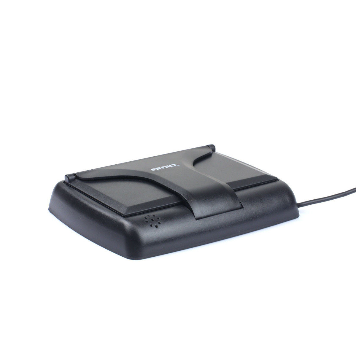 Parkeringshjälpsystem 4.3 TFT02 med FLIP-UP CAM-305 LED-kamera, 4 svarta sensorer GOLD 18 mm