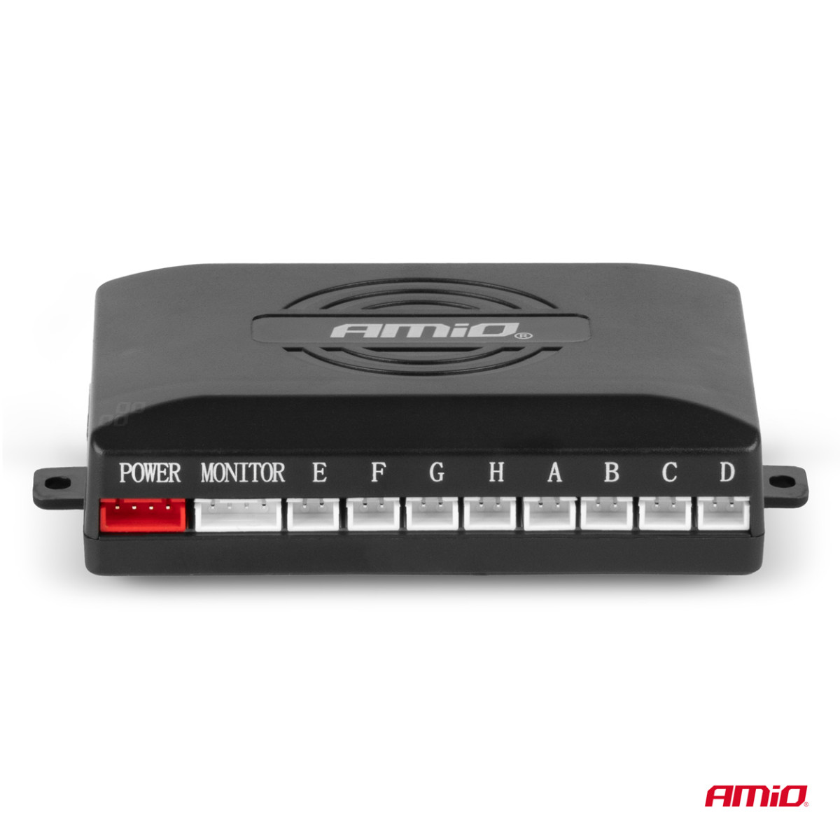 Parkeringshjälpsystem LED, 8 svarta sensorer 22 cm AMIO-01560