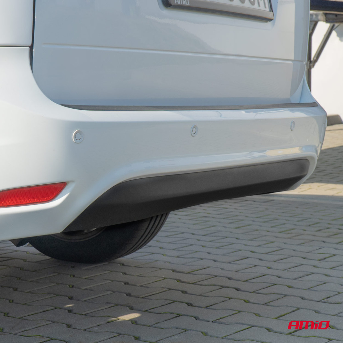 Parkeringshjälpsystem LED COB, 4 vita sensorer 22 mm AMIO-02283