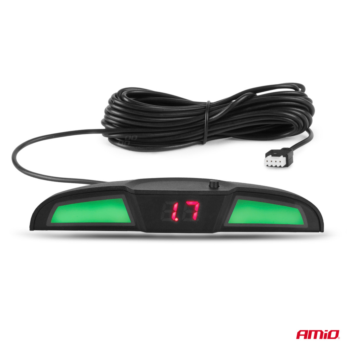 Parkeringshjälpsystem LED COB, 4 vita sensorer 22 mm AMIO-02283