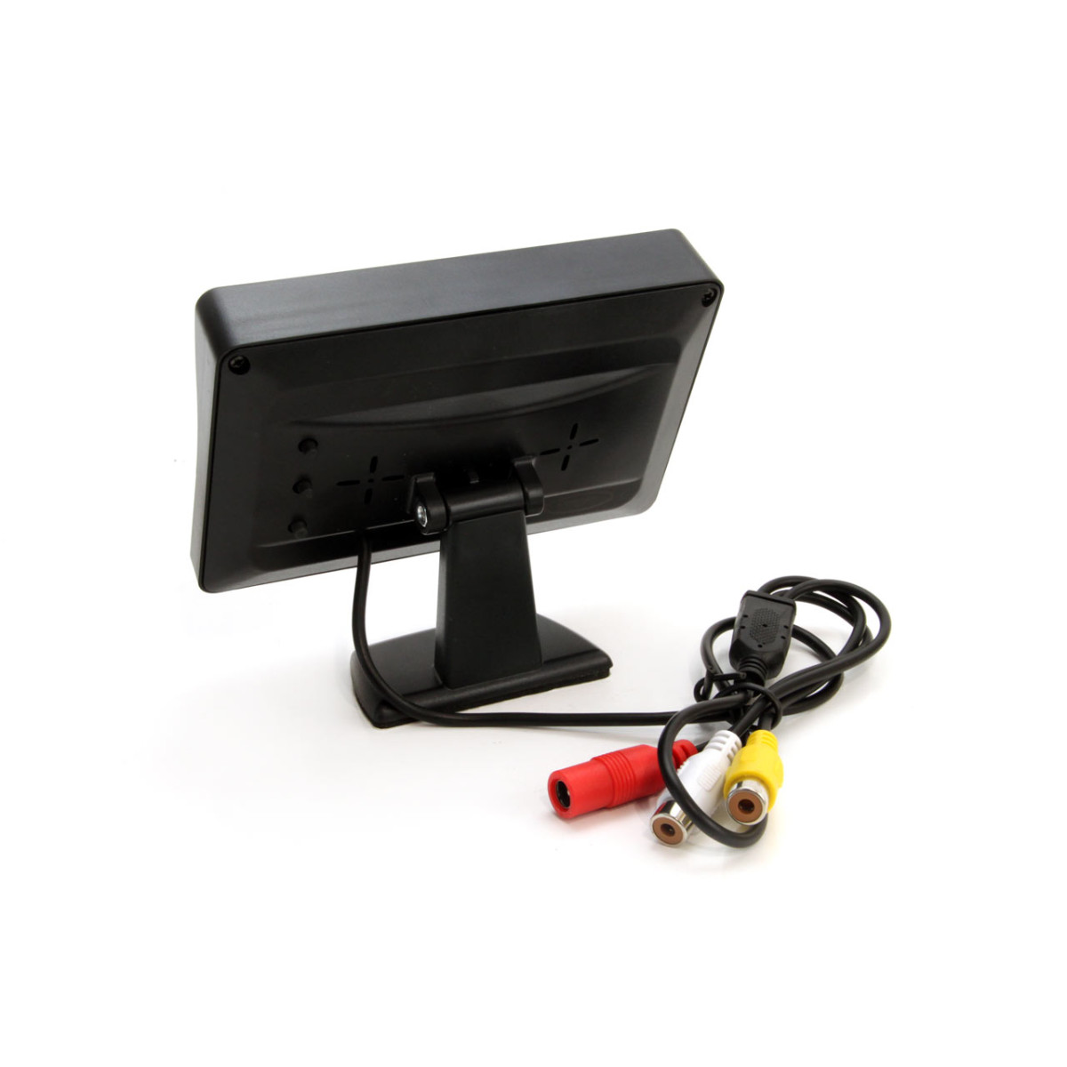 Parkeringshjälpsystem TFT01 4,3" med HD-307-IR-kamera, 4 vita sensorer 22 mm