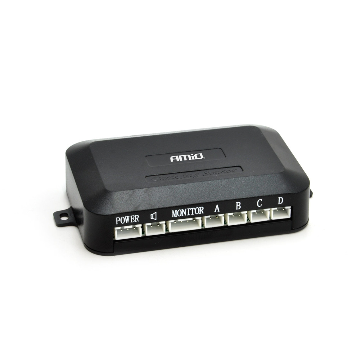 Parkeringshjälpsystem TFT02 4,3" med HD-307-IR-kamera, 4 silverfärgade sensorer
