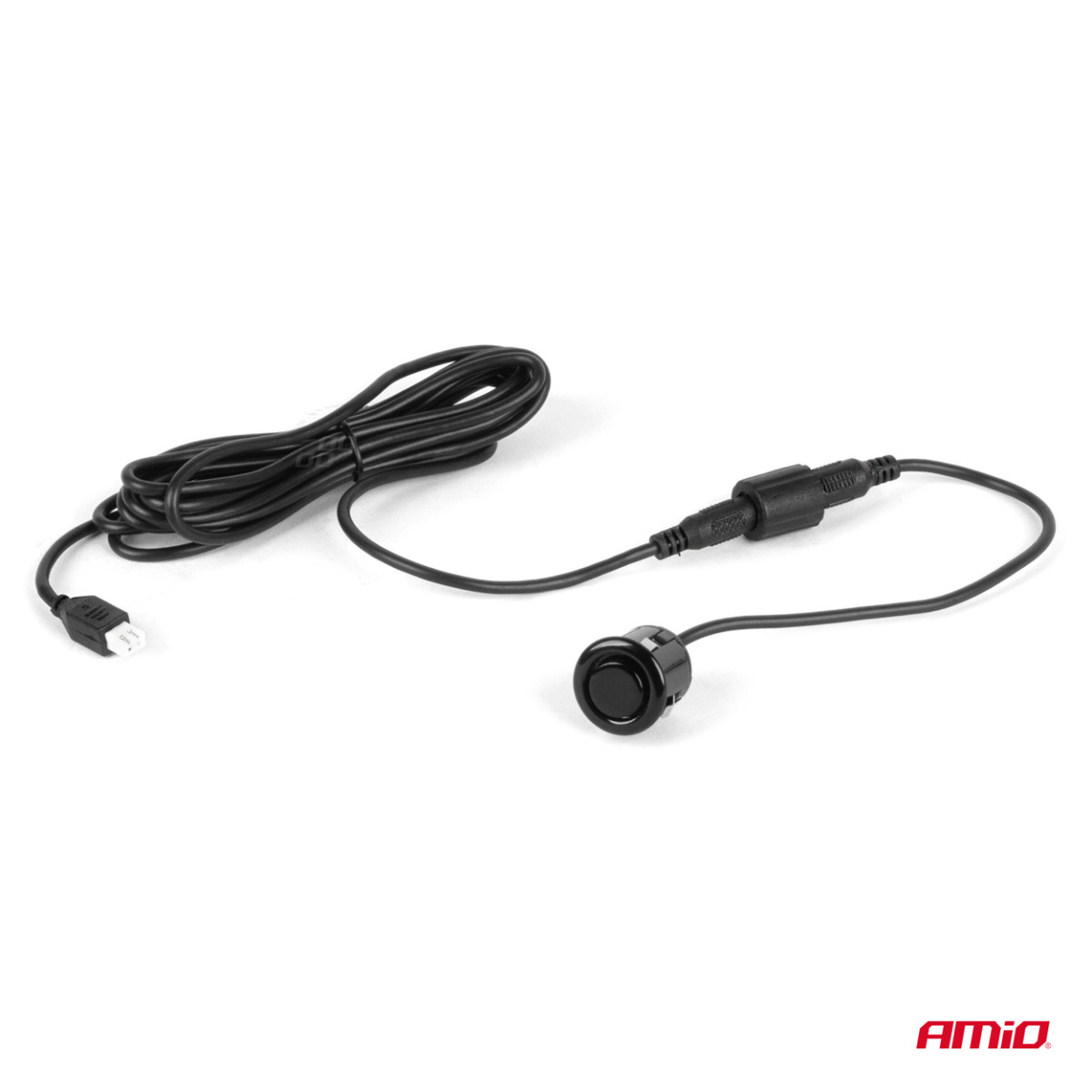 Parkeringshjälpsystem med ljudsignal, 4 svarta sensorer GULD 18 mm AMIO-01576