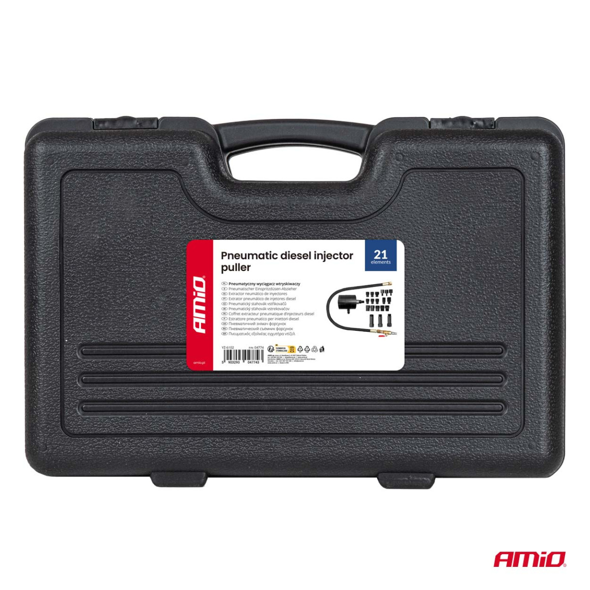 Pneumatiskt extraktionsverktyg för dieselinsprutare AMIO-04774