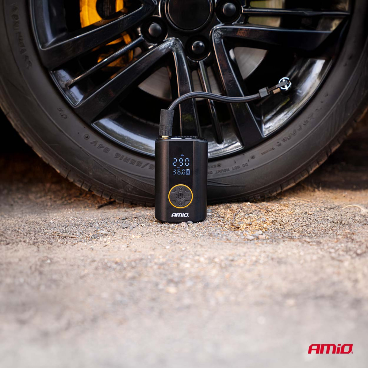 Trådlös LED-kompressor 40W med USB-C ACOMP-25 AMIO-04414