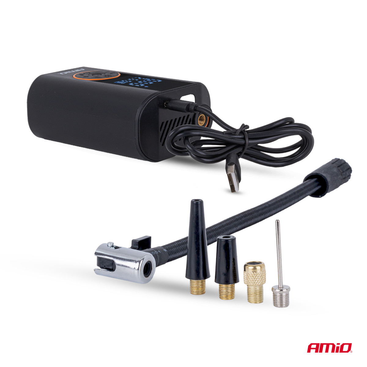 Trådlös LED-kompressor 40W med USB-C ACOMP-25 AMIO-04414