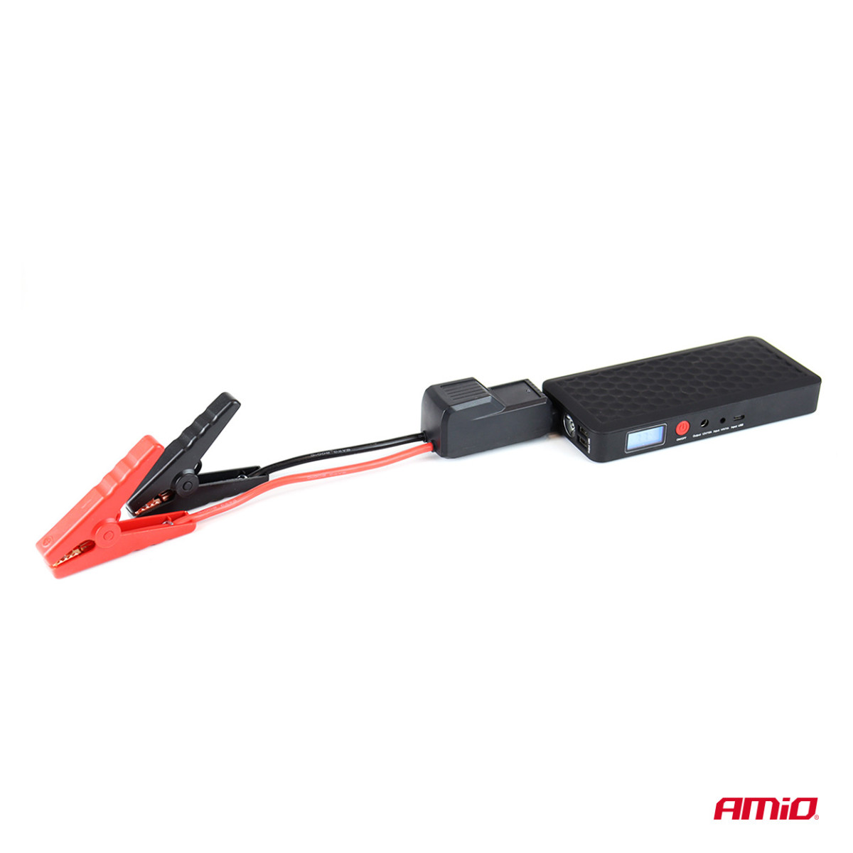 Bärbar starthjälp / Powerbank 12V 4Ah 800A SJ02 AMIO-02524