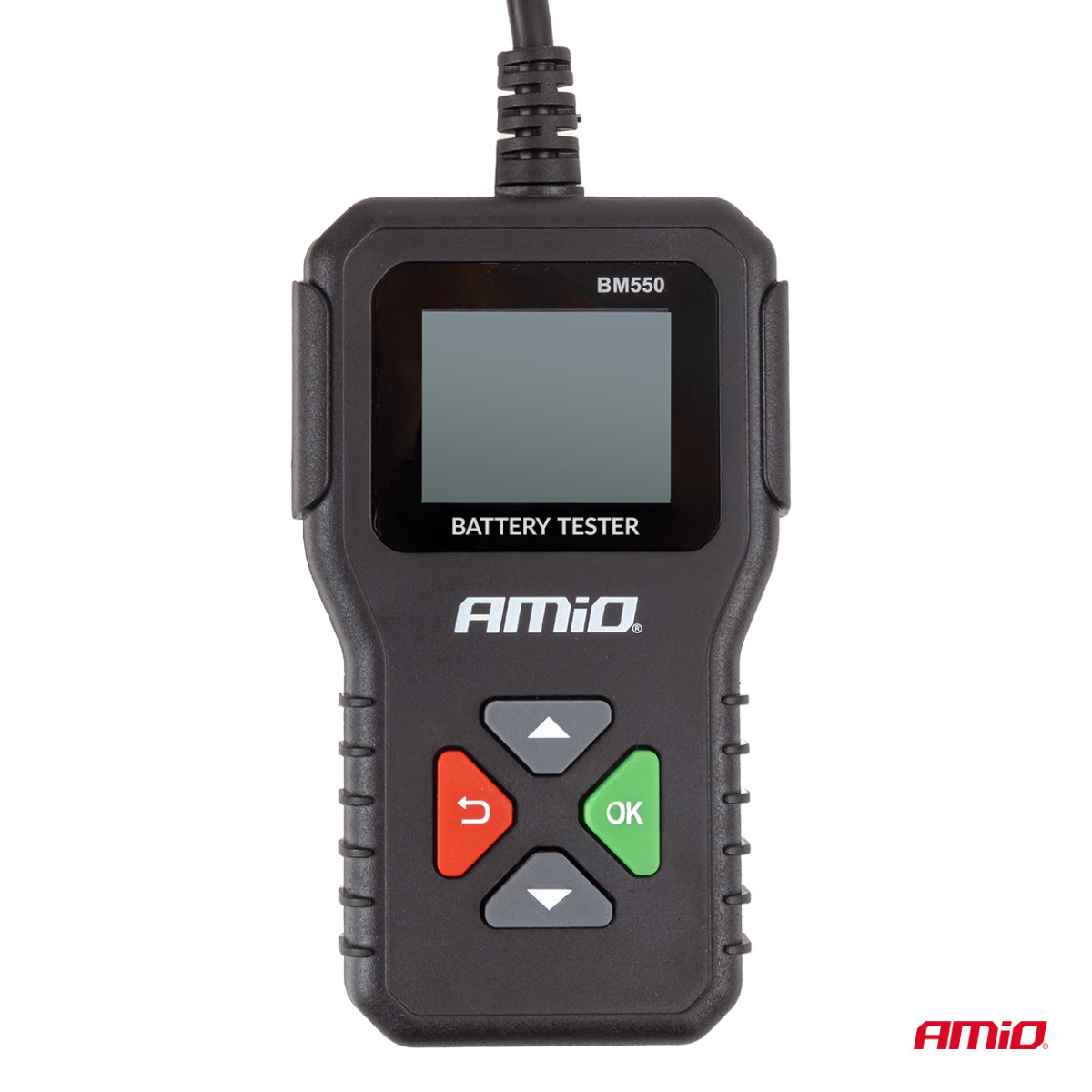 Professionell digital batteritestare, 2-220 Ah, 6 V / 12 V / 24 V, AMIO-04920