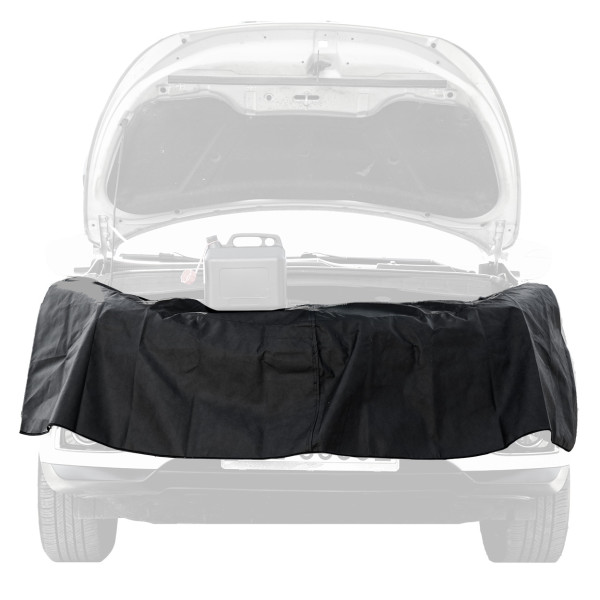 Skyddande servicekåpa för bilens framsida