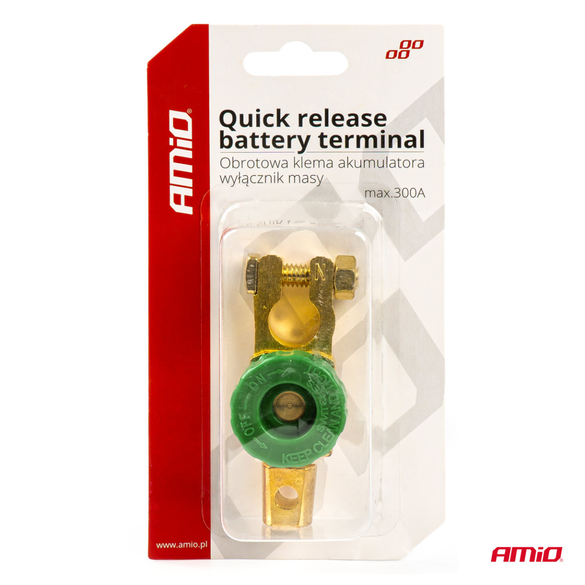 Snabbkoppling av batterikontakt, max. 300 A AMIO-03022