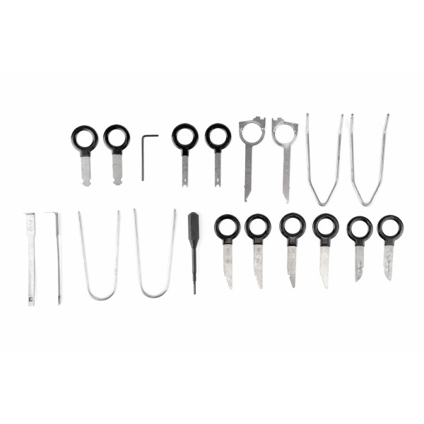 Verktygssats för borttagning av bilradio, 20 delar, AMIO-02515