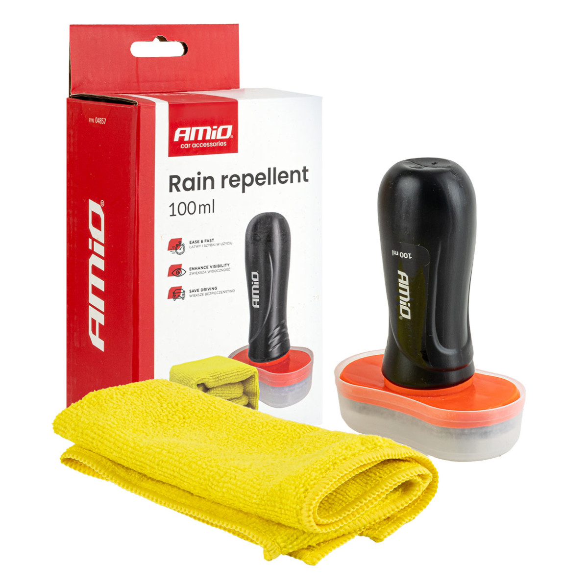 Osynlig glasrengöring 100 ml AMIO-04857