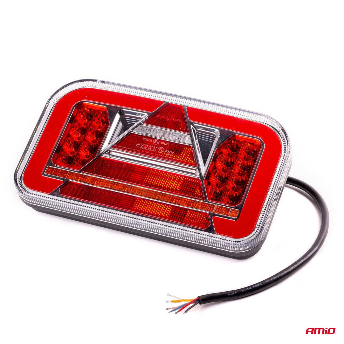 LED-kombinationsbakljus AMiO RCL-03-L dynamisk, vänster