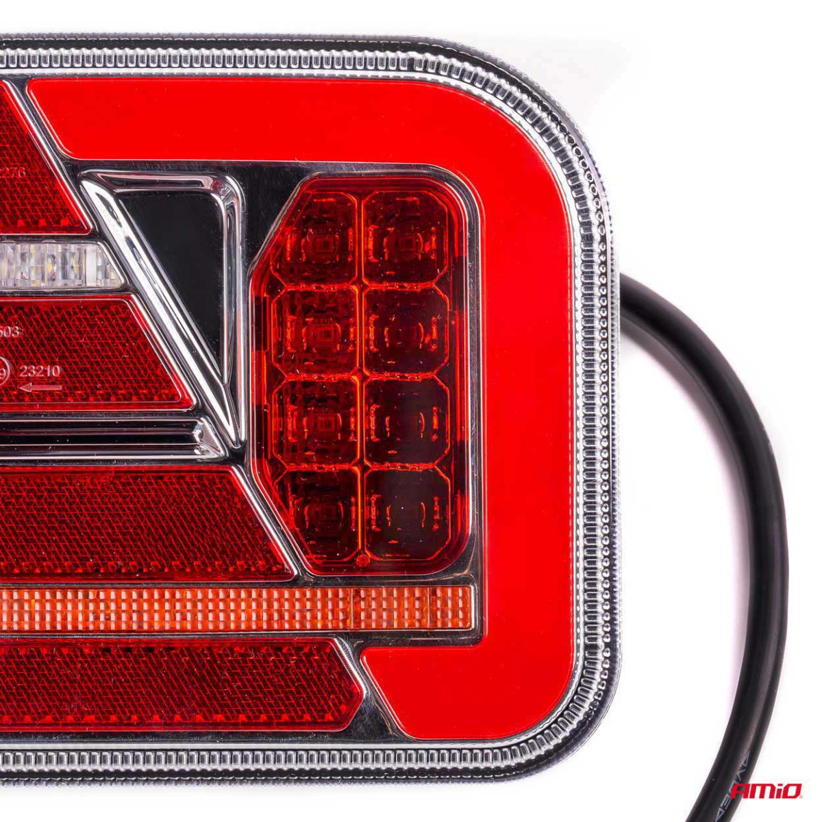 LED-kombinationsbakljus AMiO RCL-03-L dynamisk, vänster