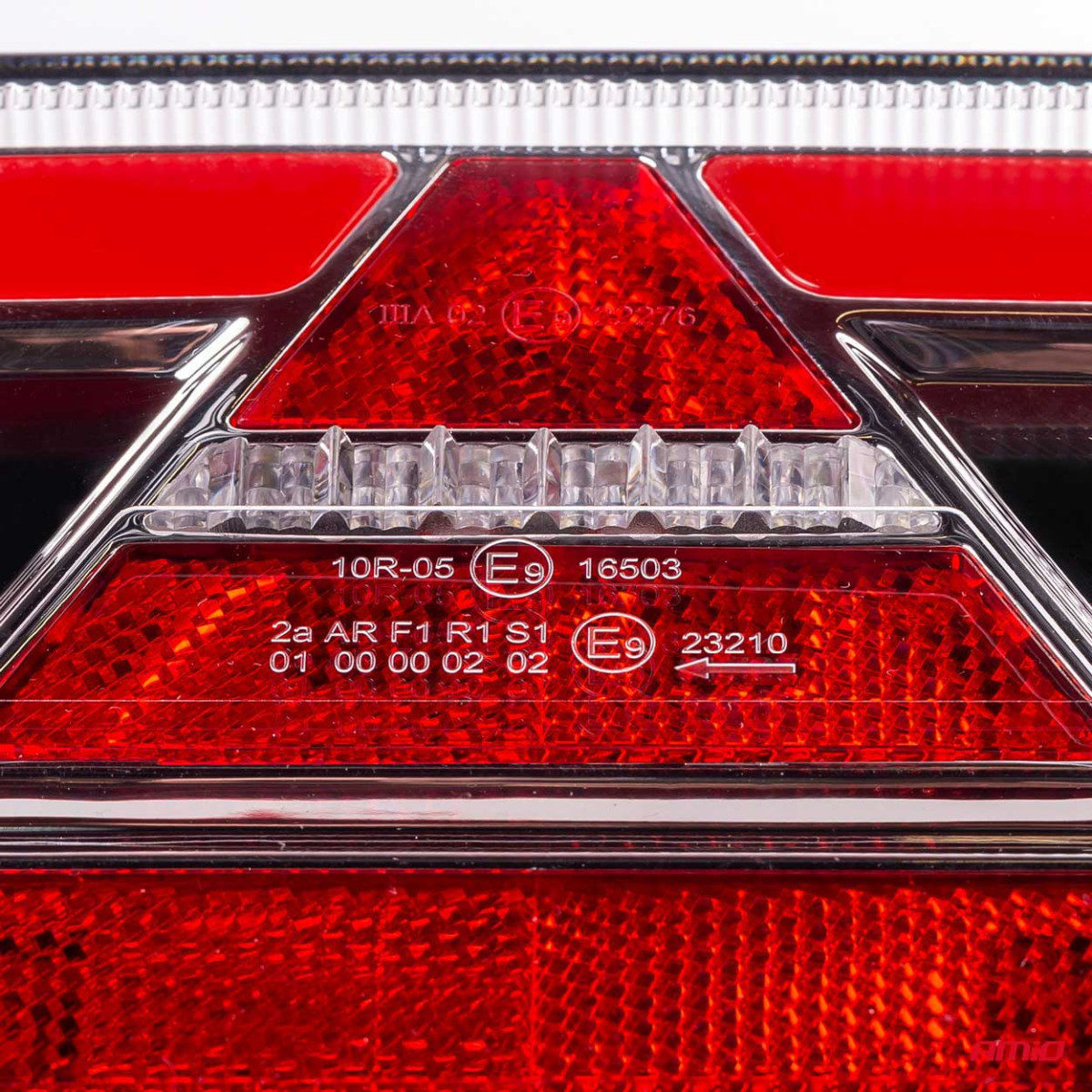 LED-kombinationsbakljus AMiO RCL-03-L dynamisk, vänster