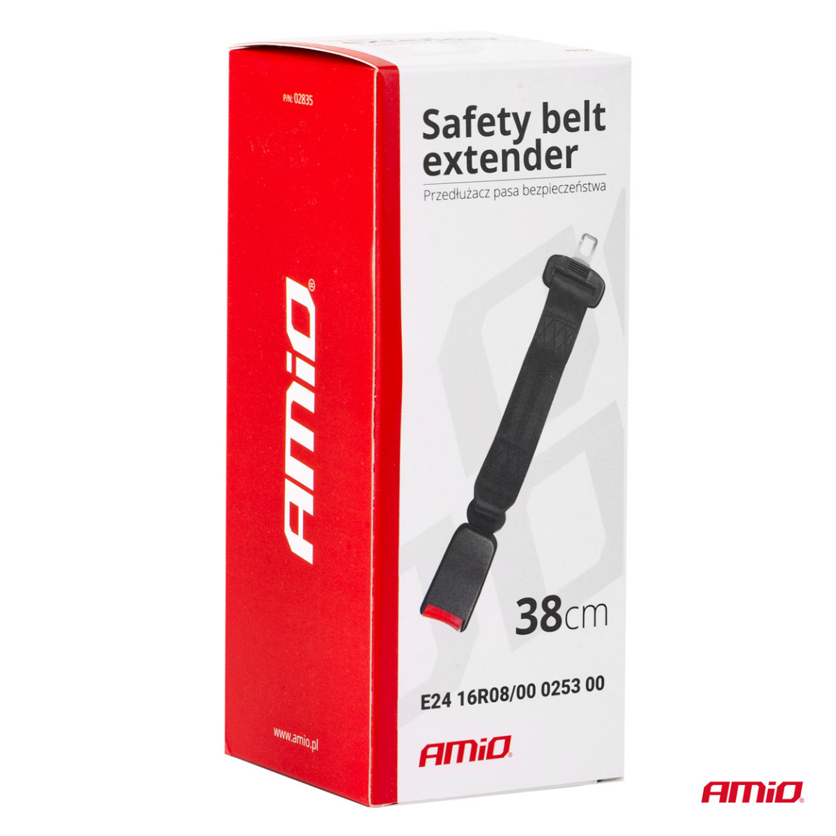 Bältesförlängare 38 cm AMIO-02835