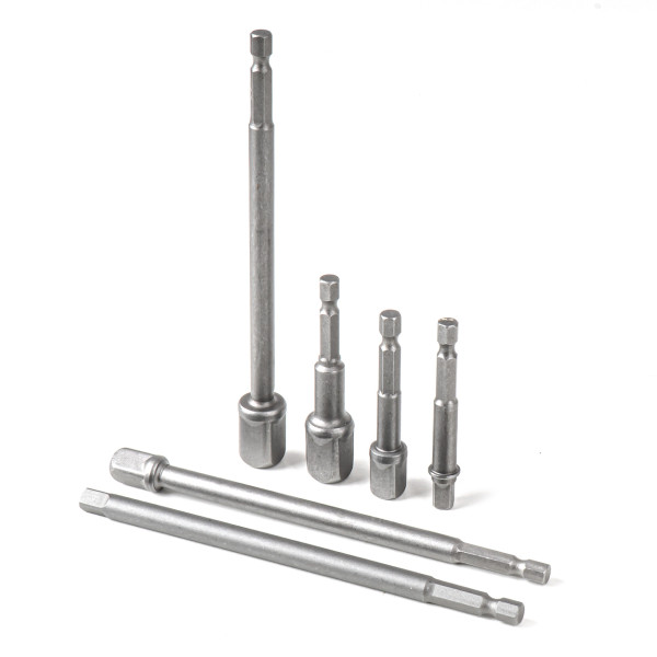 Sexkantsadaptersats 1/4", 3/8", 1/2" AMIO-04781