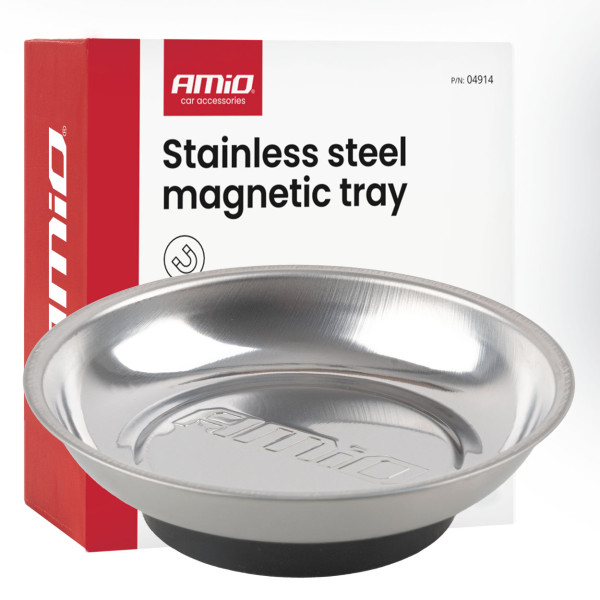Magnetbricka i rostfritt stål, 110 mm AMIO-04914