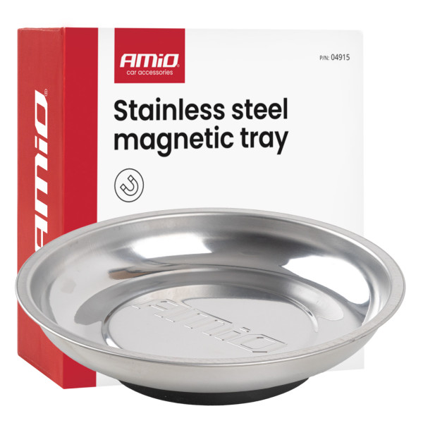Magnetbricka i rostfritt stål, 150 mm AMIO-04915