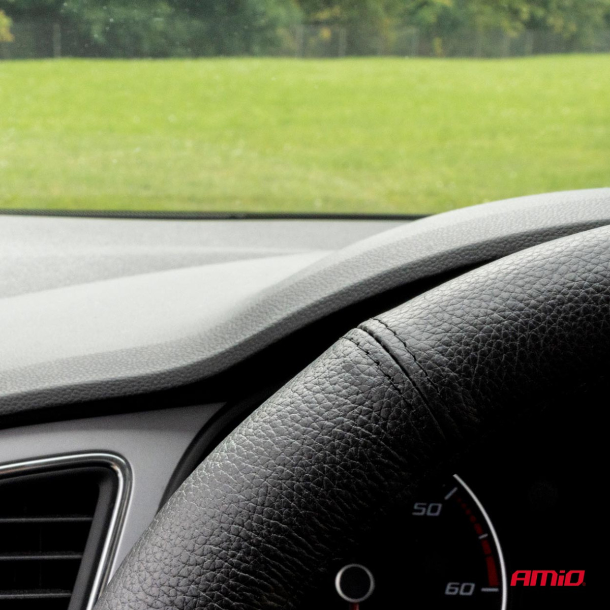 Rattöverdrag med äkta läder 47-49 cm, XXXL