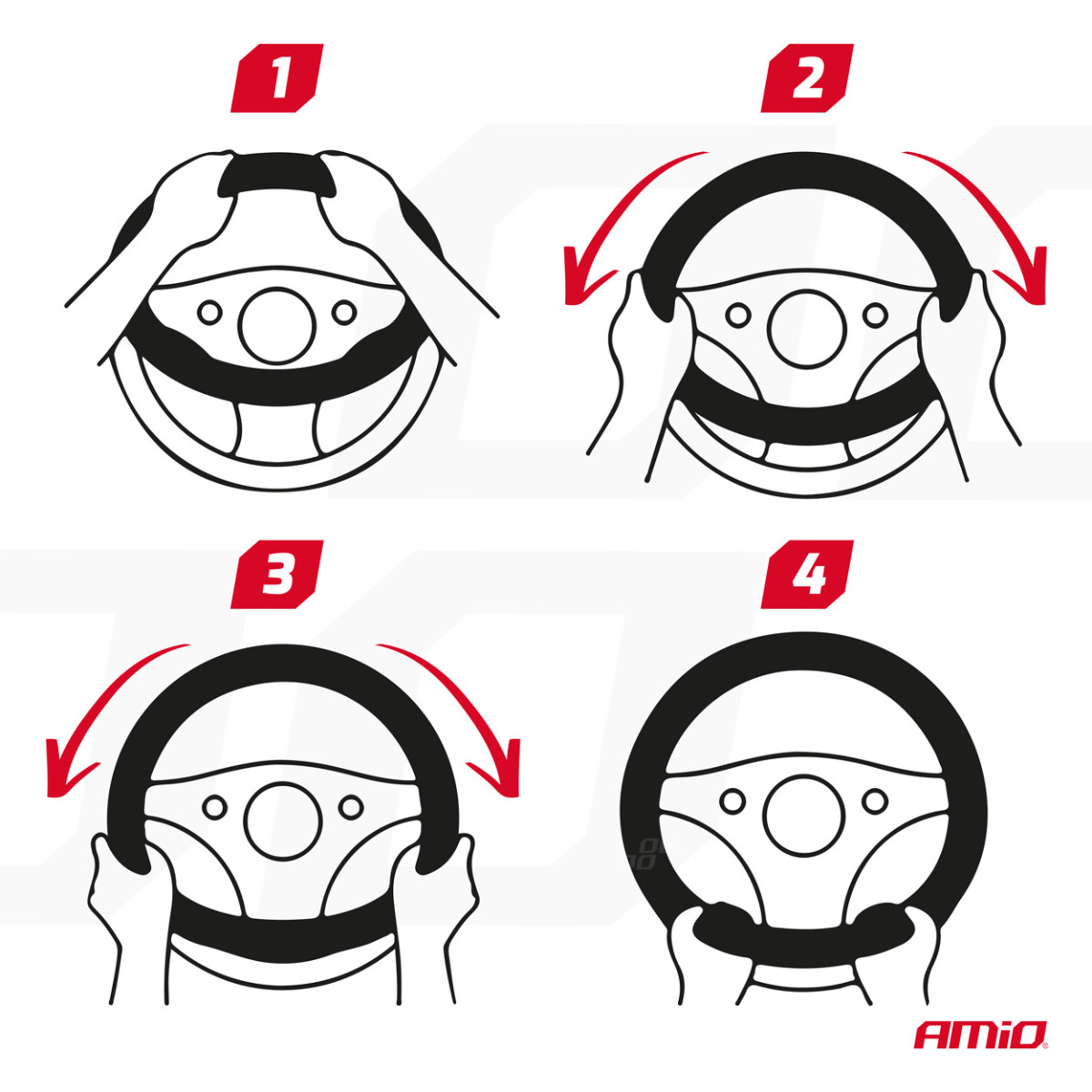 Rattskydd för bil 37-39 cm, SWC-32-M