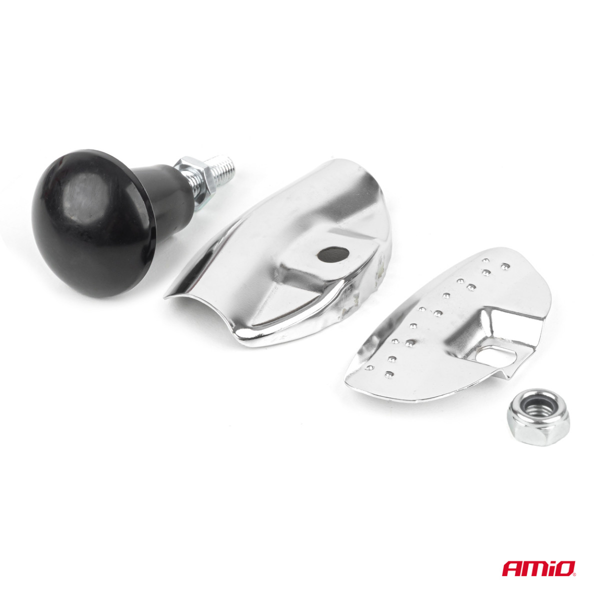 Rattknopp, silverfärgad, AMIO-04975