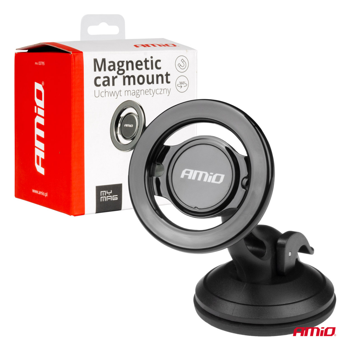 Telefonhållare med sugkopp My Mag AMIO-03795