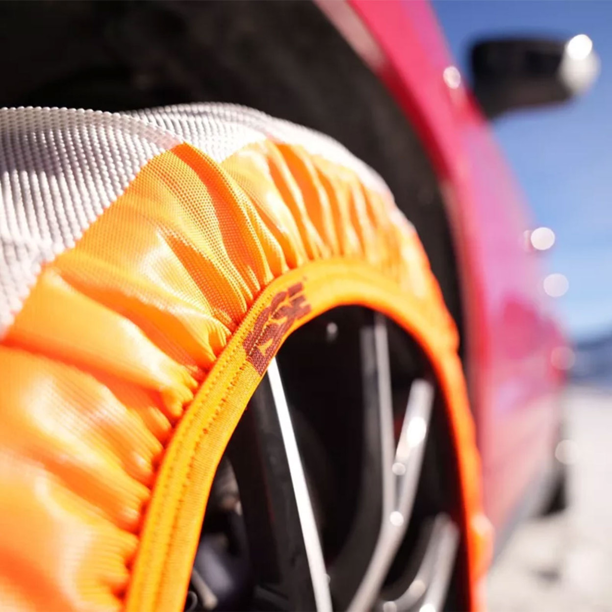 Textil snökedjor Super 66, 2 st.